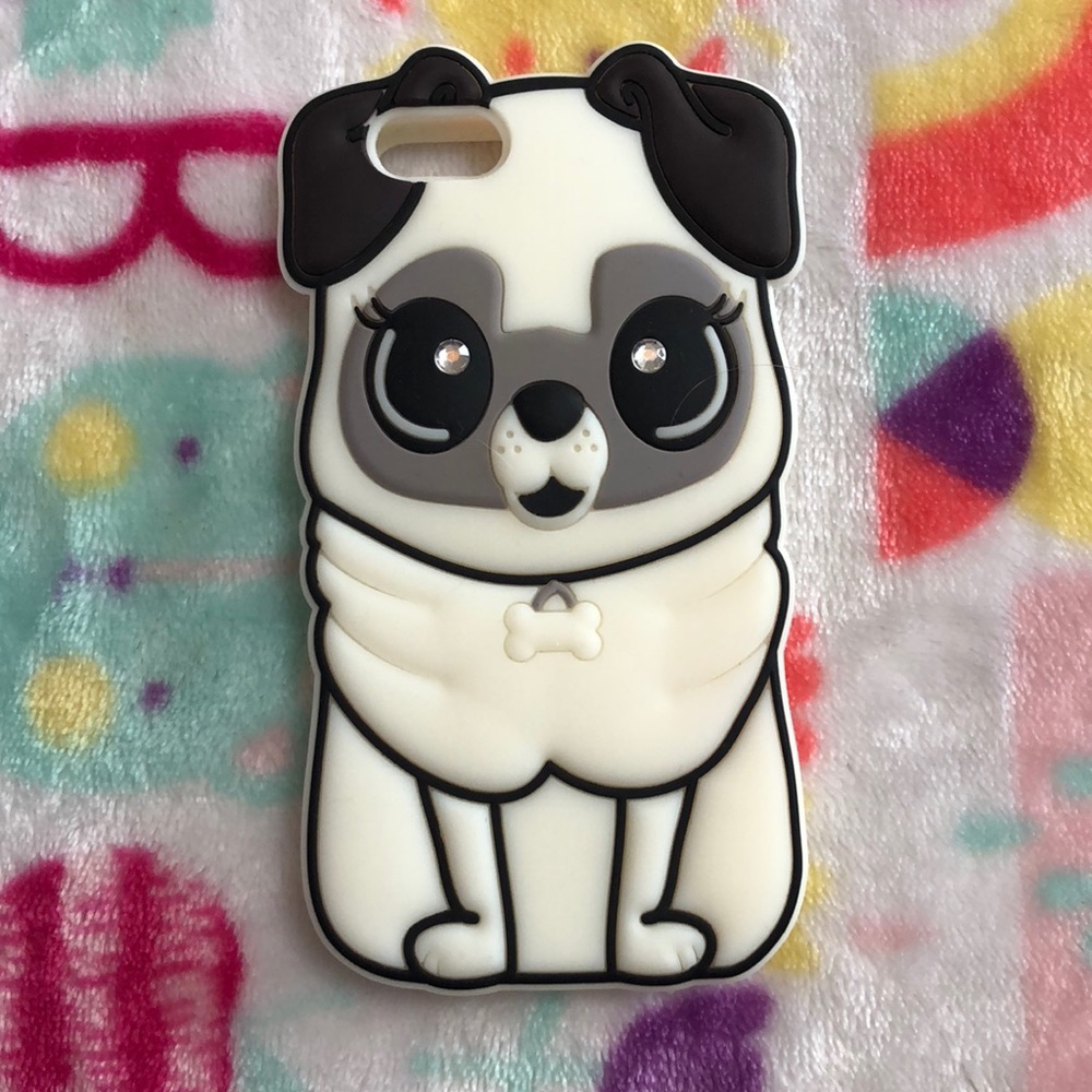 iPhone 5 glow in the dark pug case
